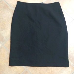 Black skirt.
